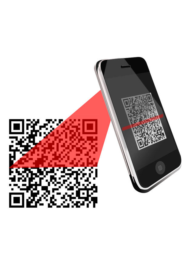 Image qr scanner avec smartphone