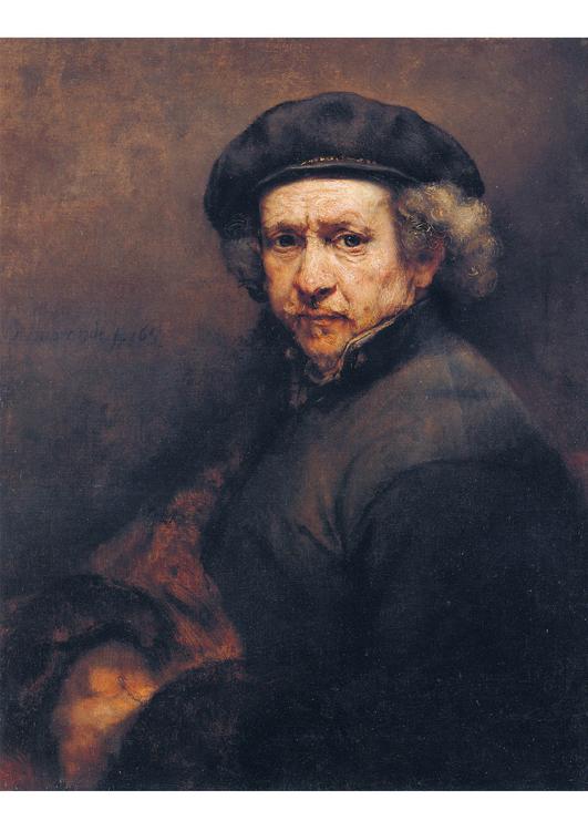 Rembrandt - autoportrait