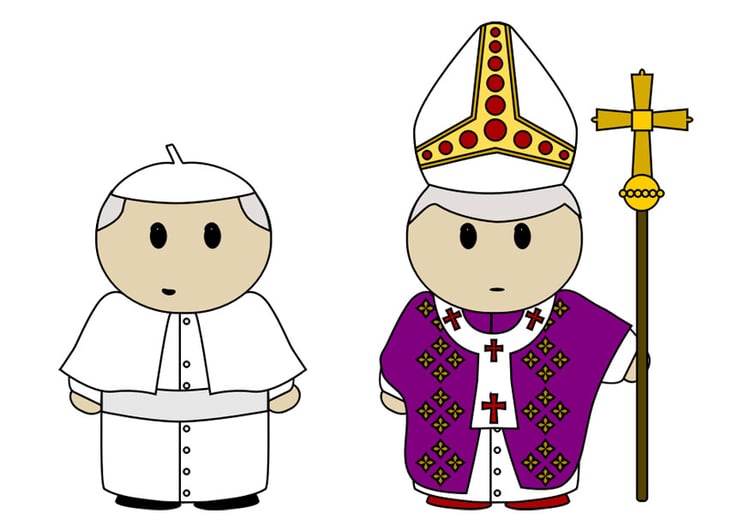 Image robes du pape