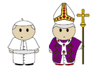 Images robes du pape