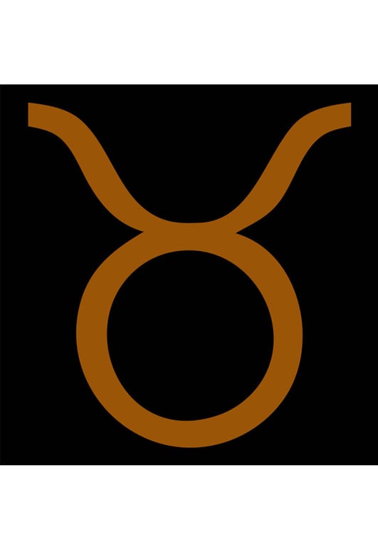 Image signe astrologique - taureau