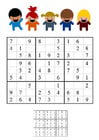 Images sudoku - enfants