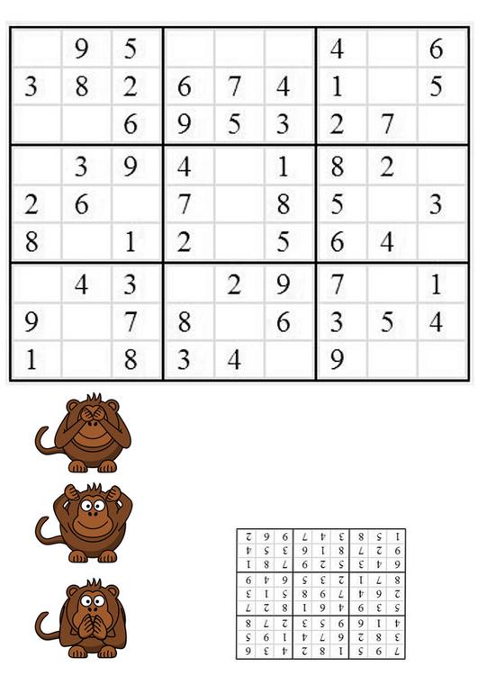 sudoku - singes