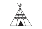 Coloriage tipi