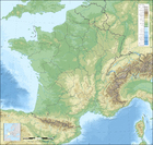 Image topographie de France