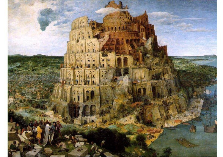 Image tours de Babel par Bruegel l'ancien