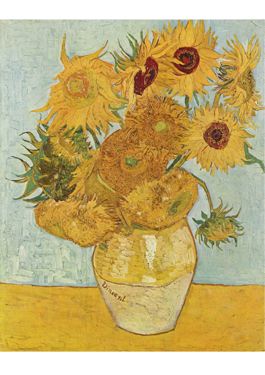 Image Vincent van Gogh - Tournesols