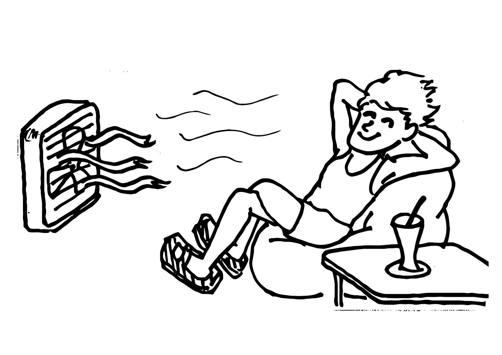 013b. frais-refroidi Coloriage 013b. frais-refroidi