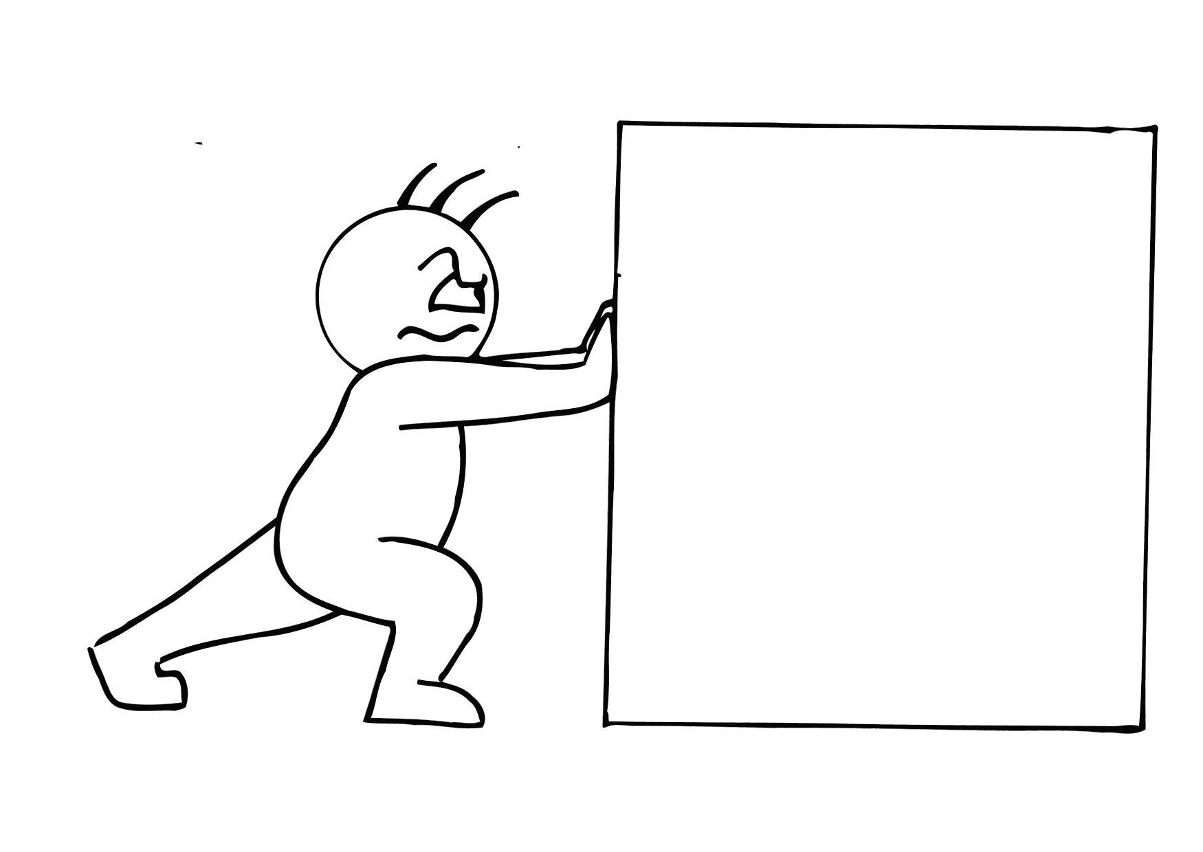 03b. pousser Coloriage 03b. pousser