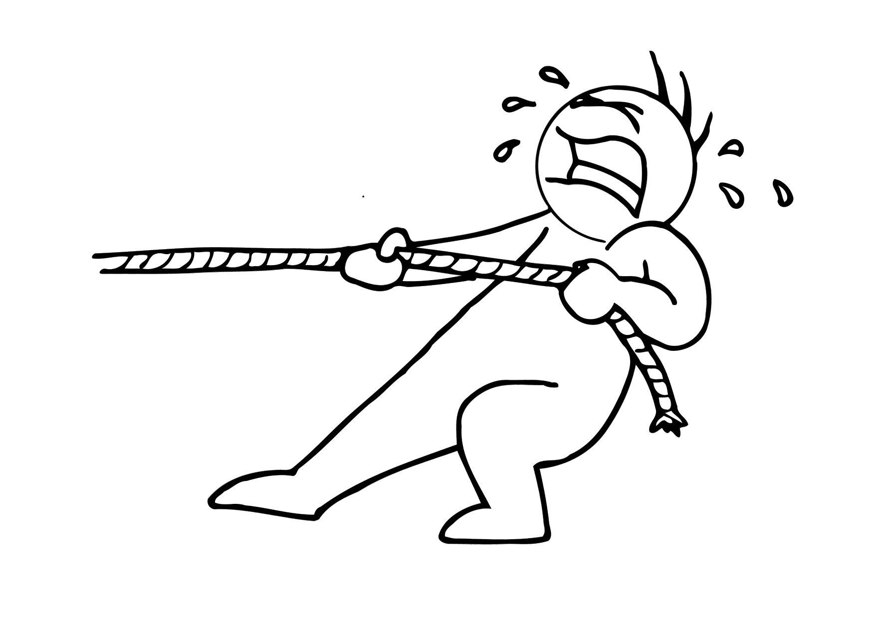 03b. tirer Coloriage 03b. tirer