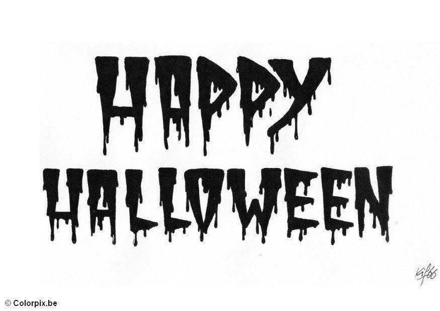 05-halloween - bonbons ou la vie Coloriage 05-halloween - bonbons ou la vie