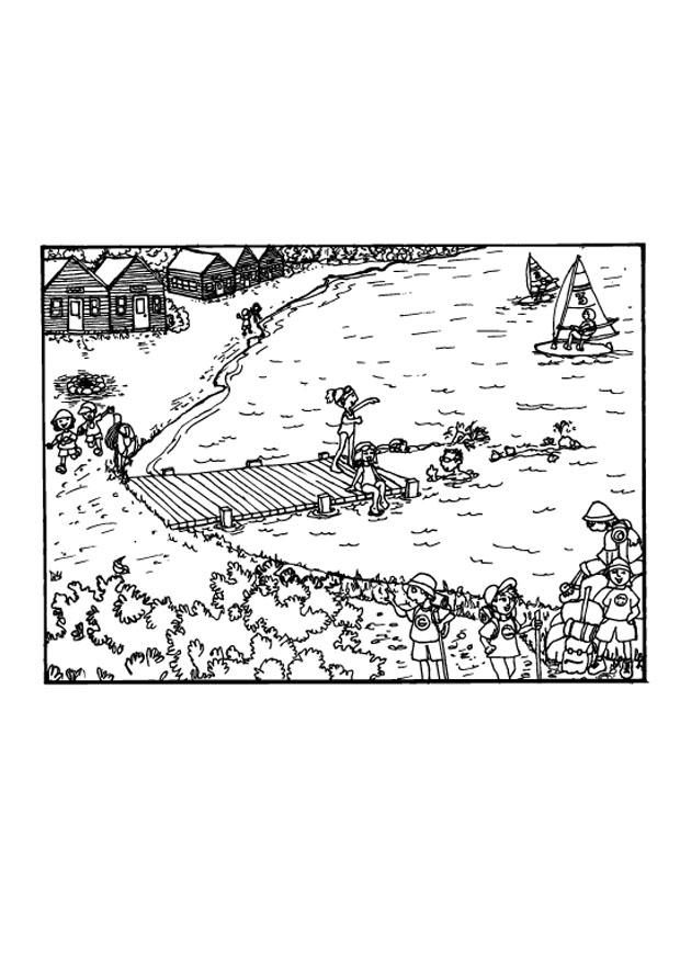 activitA©s de vacance Coloriage activitA©s de vacance