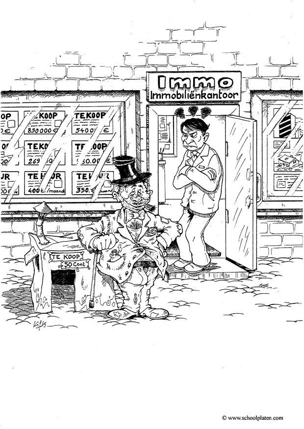 agence immobiliA¨re Coloriage agence immobiliA¨re