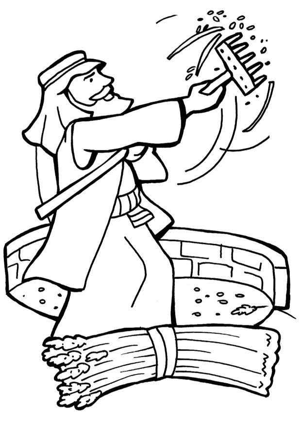 agriculteur Coloriage agriculteur