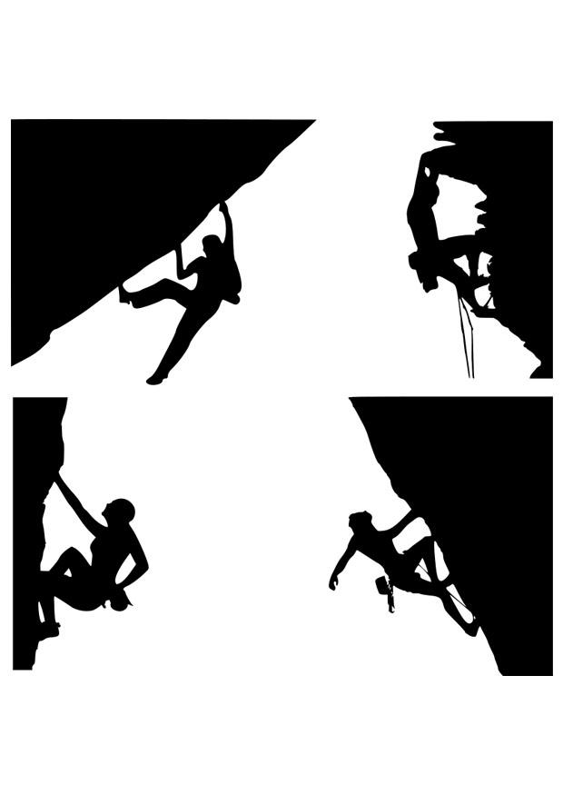 alpinisme Coloriage alpinisme