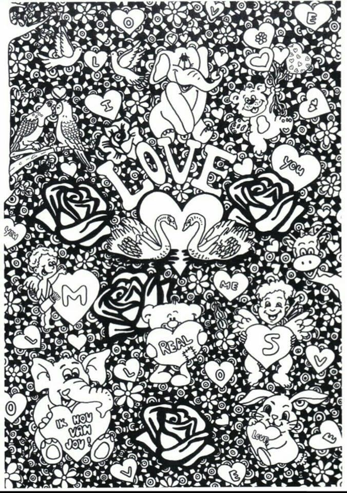 amour Coloriage amour