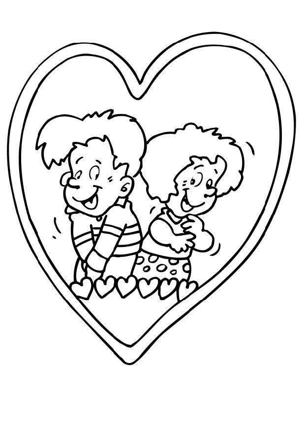 amoureux Coloriage amoureux