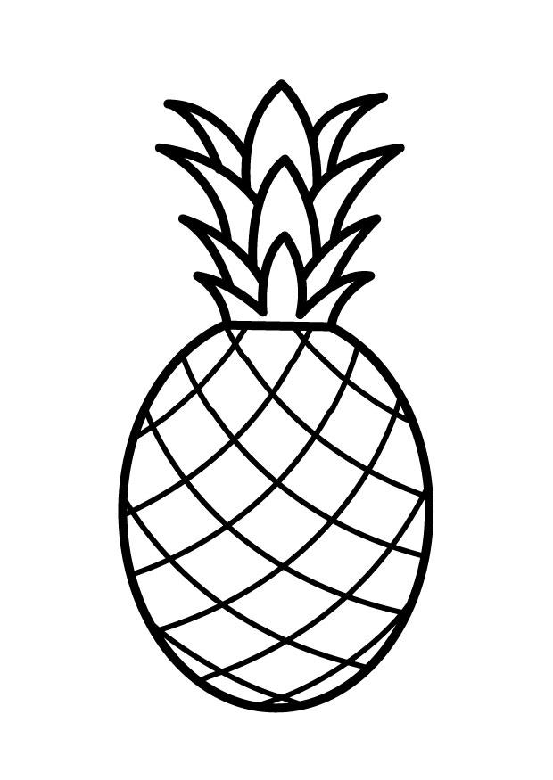ananas Coloriage ananas