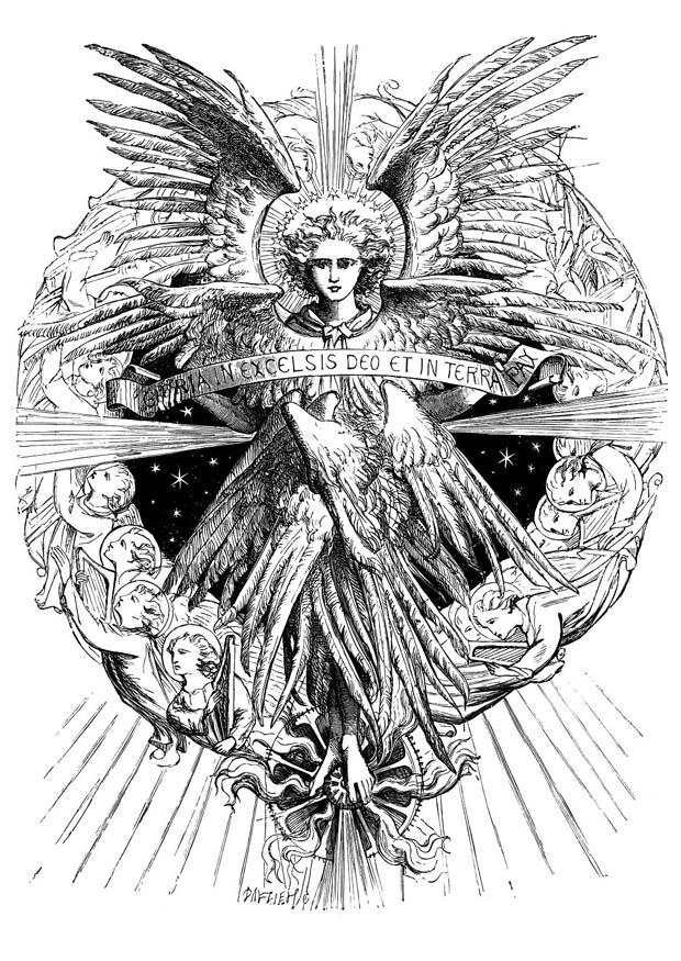 ange Coloriage ange