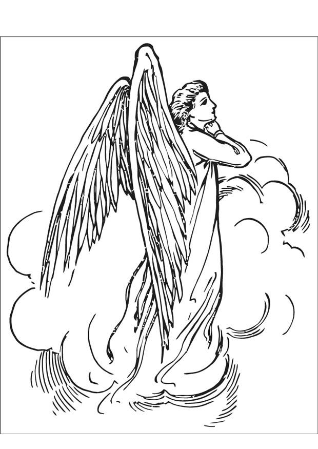 ange Coloriage ange