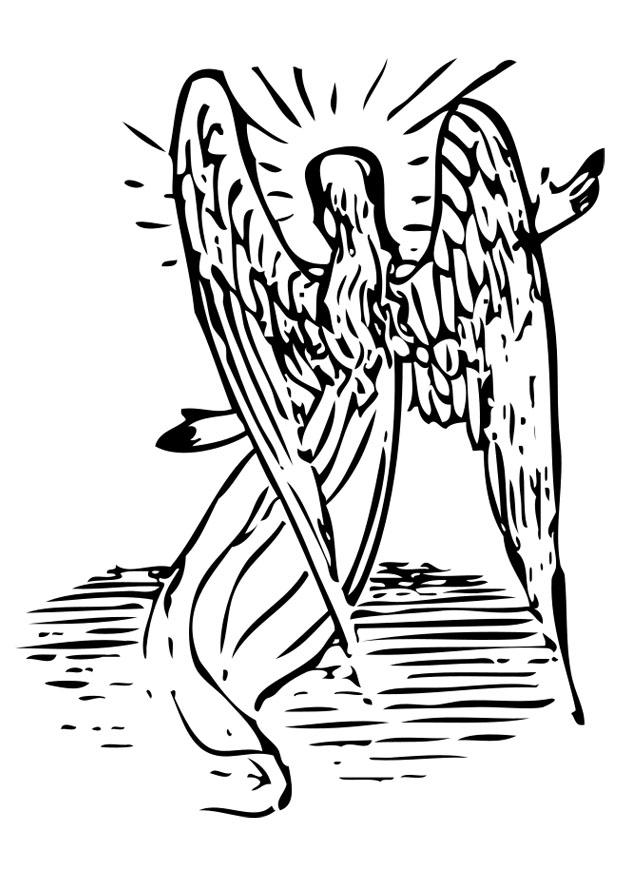 ange Coloriage ange
