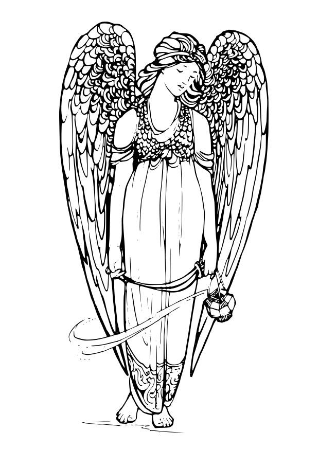 ange Coloriage ange