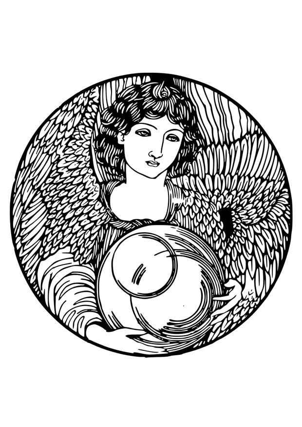 ange Coloriage ange