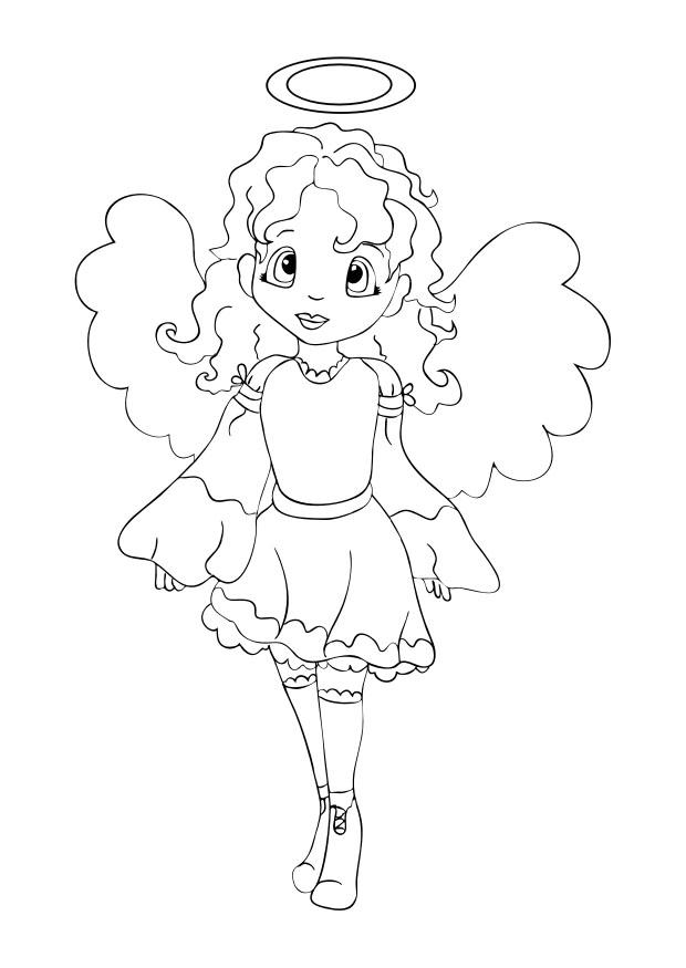 ange Coloriage ange