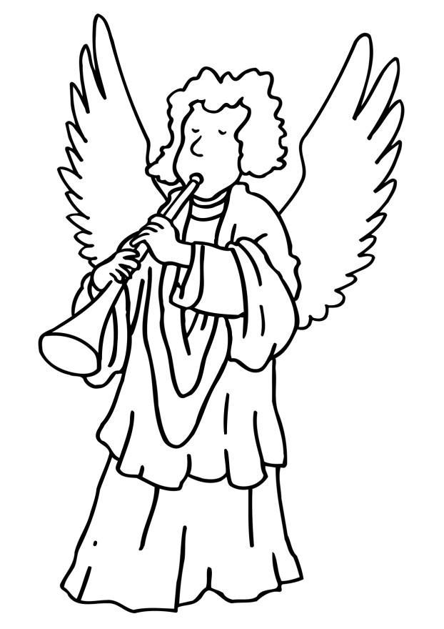 ange Coloriage ange