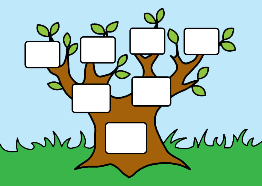 arbre de famille vide Image arbre de famille vide