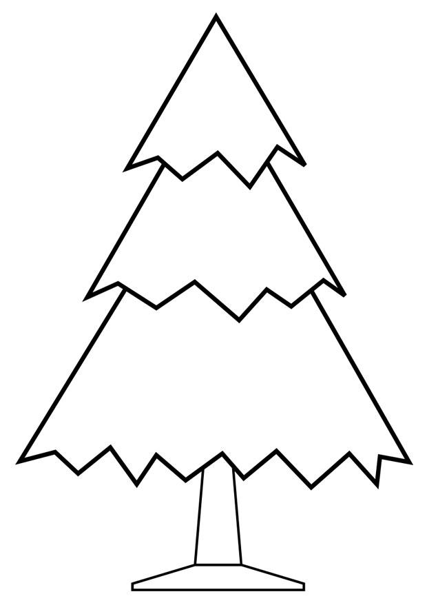 arbre de noA«l Coloriage arbre de noA«l