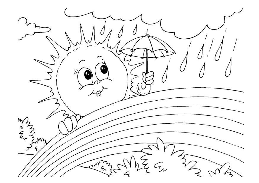 arc-en-ciel Coloriage arc-en-ciel