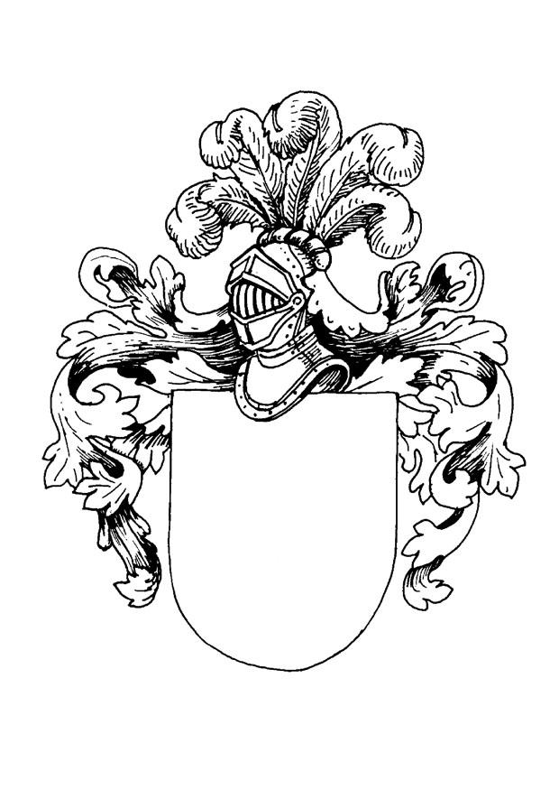 armoirie Coloriage armoirie