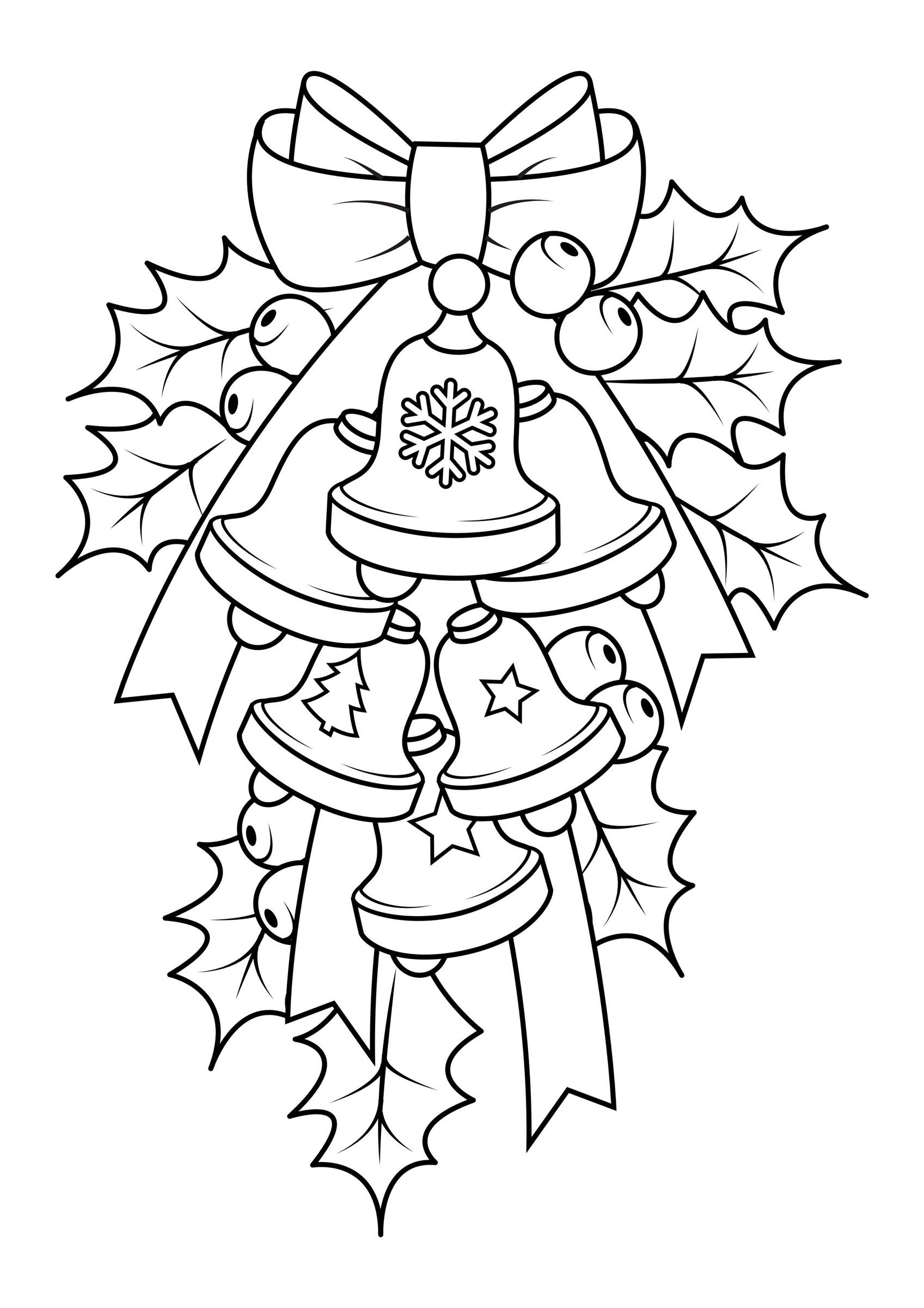 arrangement de noA«l Coloriage arrangement de noA«l
