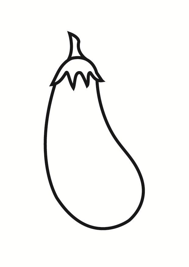 aubergine Coloriage aubergine