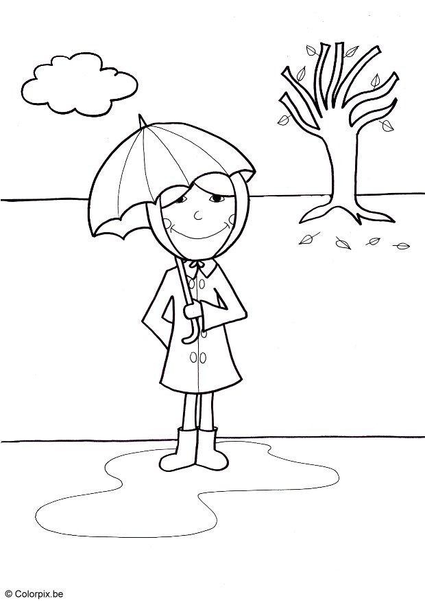 automne Coloriage automne