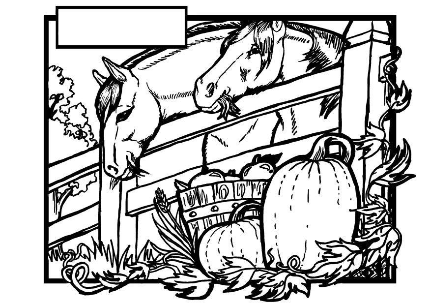 automne Coloriage automne