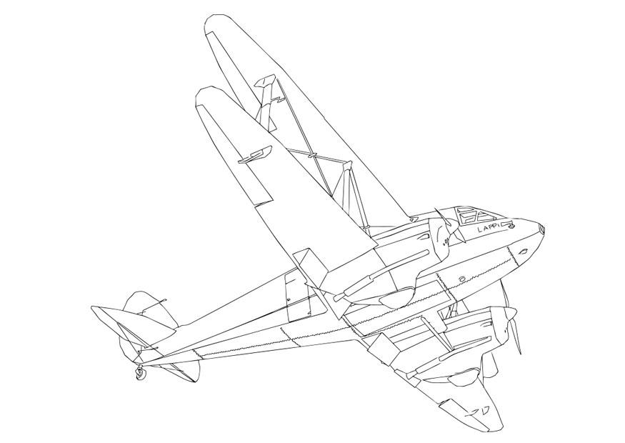 avion Coloriage avion