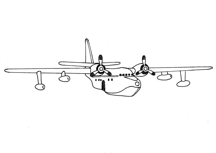 avion Coloriage avion
