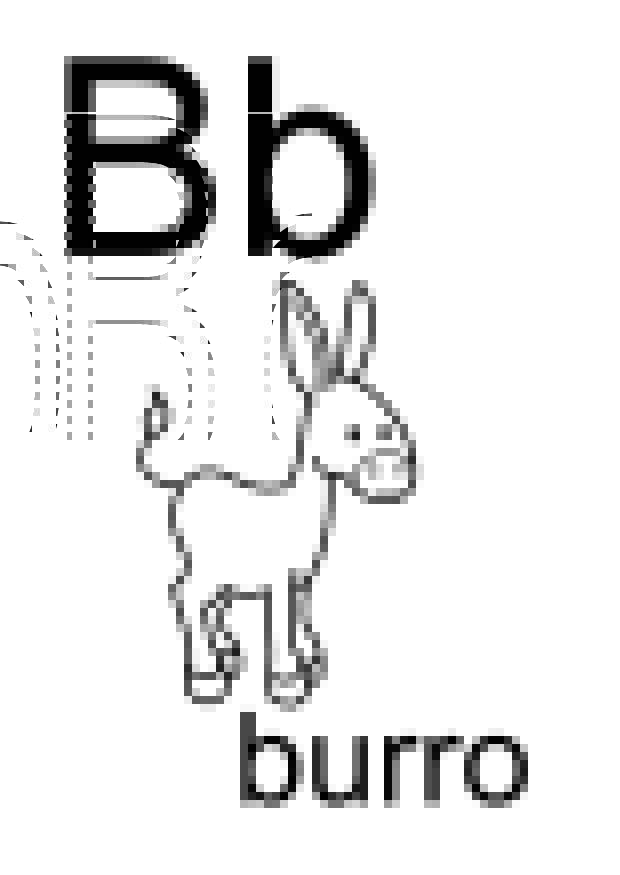 b Coloriage b