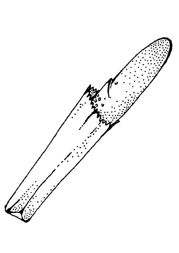 baguette Coloriage baguette