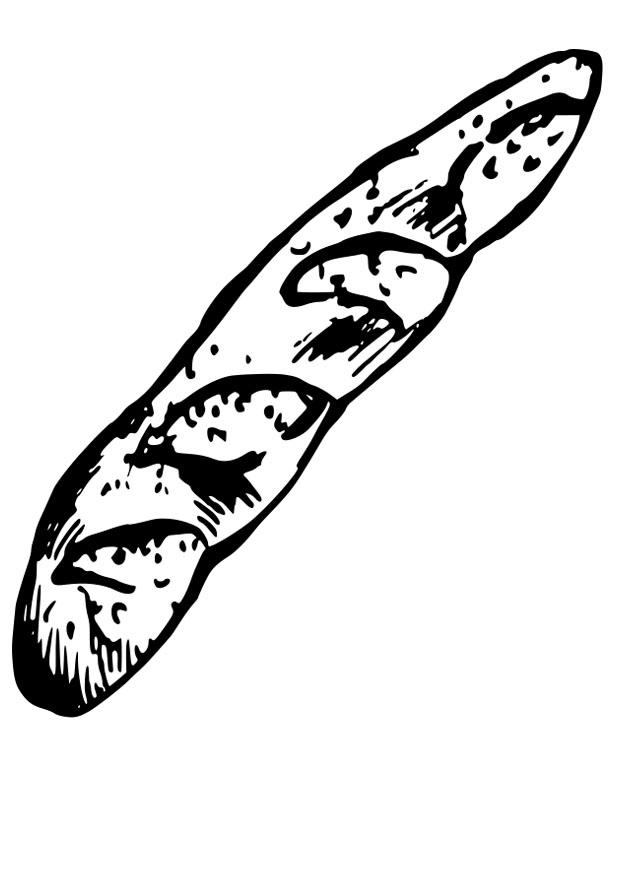 baguette Coloriage baguette
