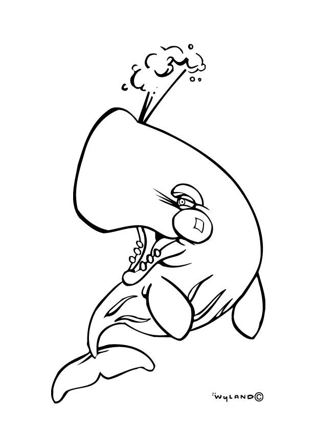 baleine Coloriage baleine