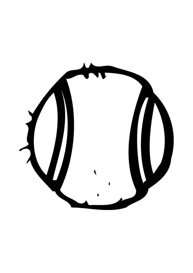 balle de tennis Coloriage balle de tennis