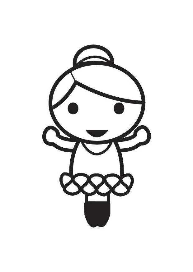 ballerine Coloriage ballerine