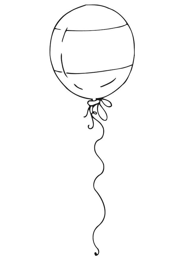 ballon Coloriage ballon