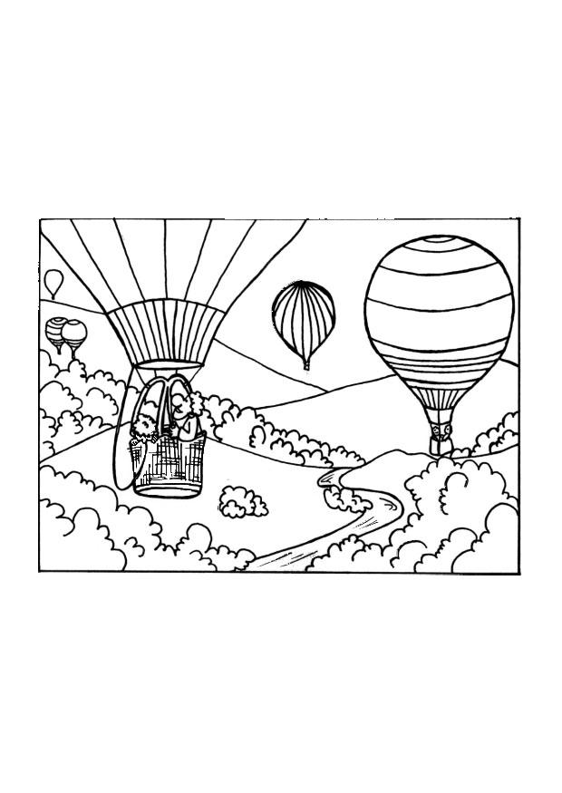 ballon Coloriage ballon