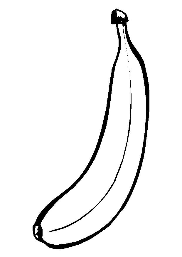 banane Coloriage banane