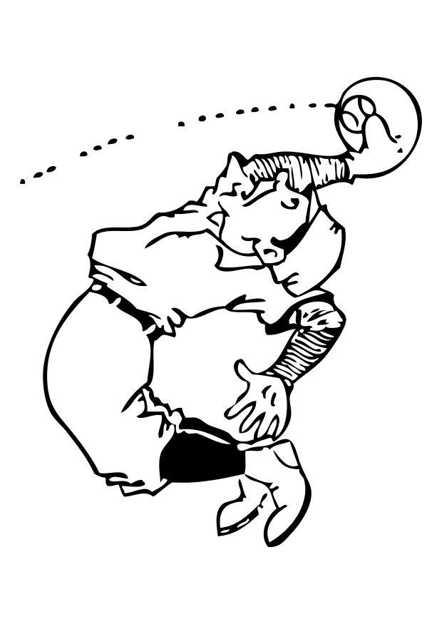 base-ball Coloriage base-ball