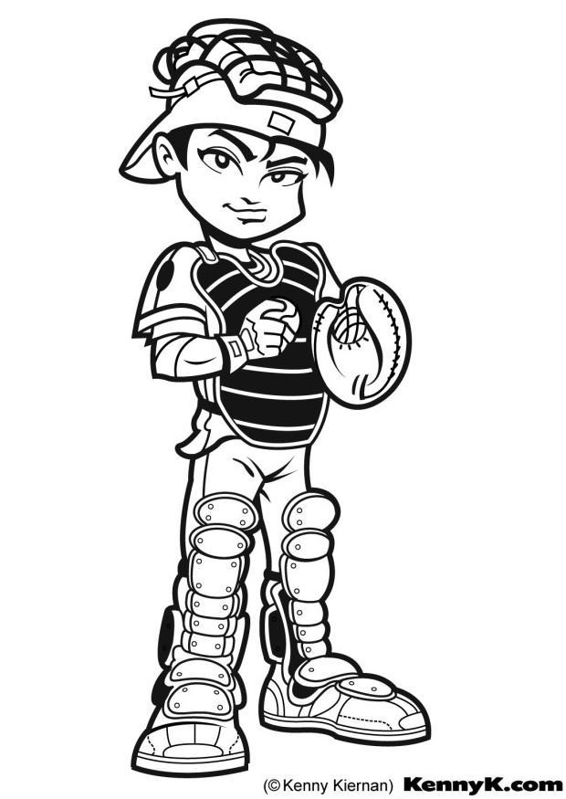 baseball Coloriage baseball